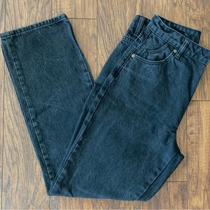 Rolla’s high rise straight jeans